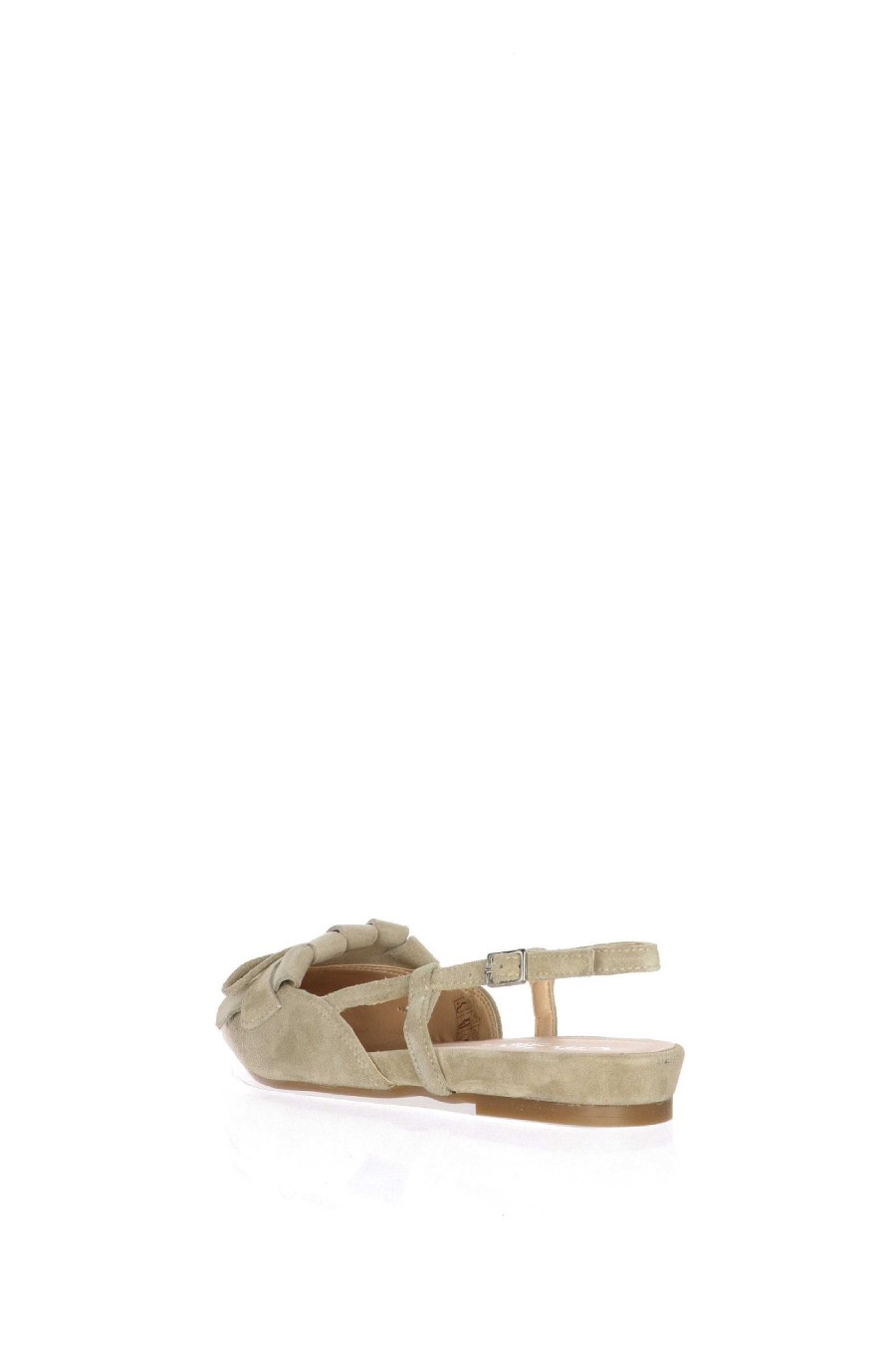 Sandra Sabot Basso In Camoscio Beige O Fuxia Cinzia Soft Decollete E Slingback