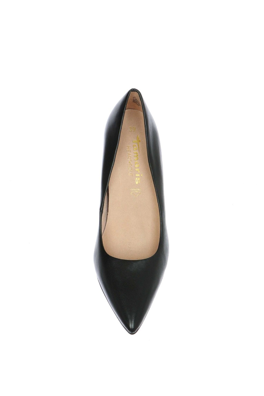 Sandra Decollete Pelle Nero Tamaris Decollete E Slingback