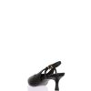 Sandra Slingback Nero In Pelle Cafenoir Decollete E Slingback