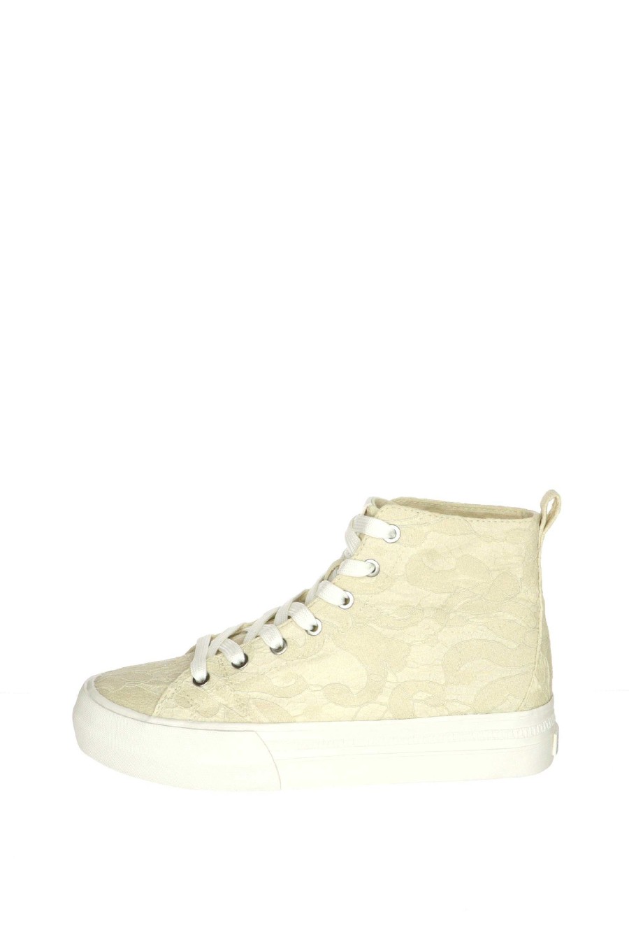 Sandra Sneakers Allacciata In Pizzo Tamaris Mocassini E Sneaker