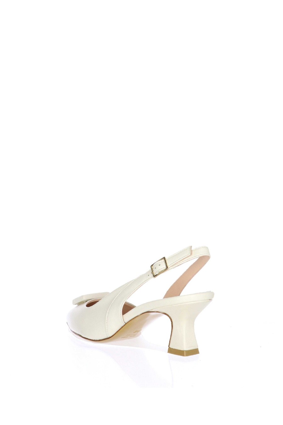 Sandra Slingback In Pelle Tacco A Rocchetto By Soffice Sogno Decollete E Slingback