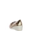 Sandra Mocassino In Pelle Lminata Champagne By Soffice Sogno Mocassini E Sneaker