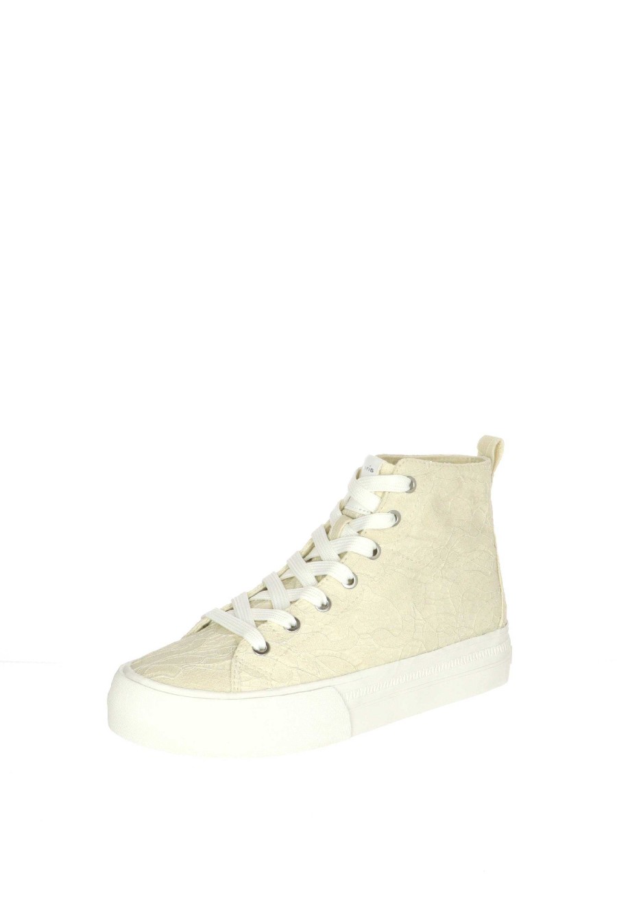 Sandra Sneakers Allacciata In Pizzo Tamaris Mocassini E Sneaker